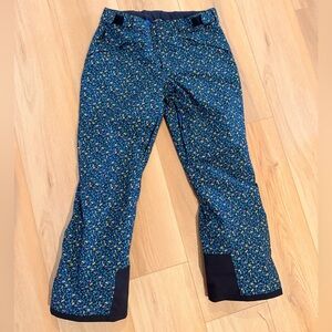 Eddie Bauer Womens Snowpant Ski Pant Size L - Blue, Black, Pink, Yellow